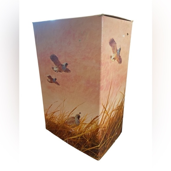 Vintage AVON Quail Decanter Wild Country Men Aftershave Original Box Full 1970s - Picture 4 of 11